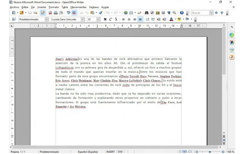 كيفية تنشيط المدقق الإملائي والنحوي في OpenOffice Writer