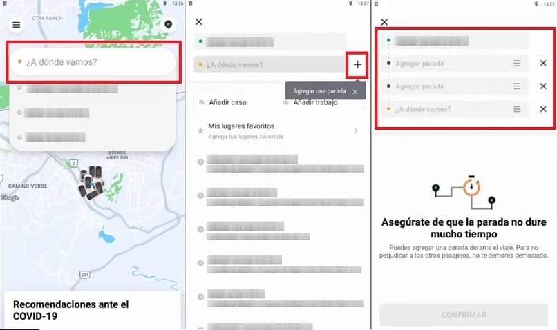 كيفية إضافة محطات توقف متعددة ووجهات متكررة على راكب DiDi في المفضلة