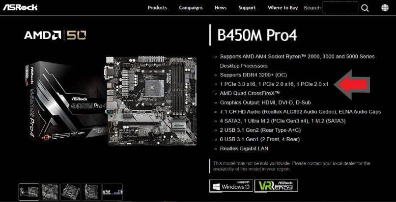 كيفية التحقق من توافق إصدار PCI Express على أي لوحة أم