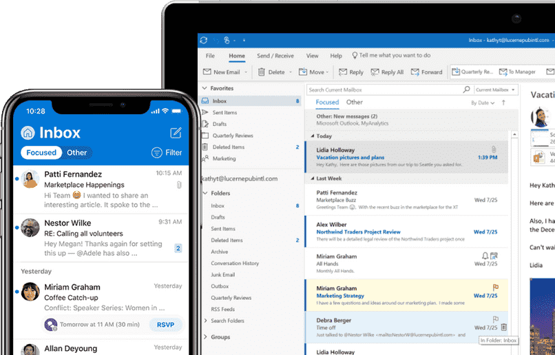 كيفية مزامنة Outlook والتقويم والمهام وجهات الاتصال من Android